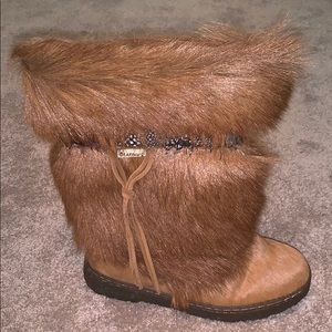 Bearpaw Fur Boots